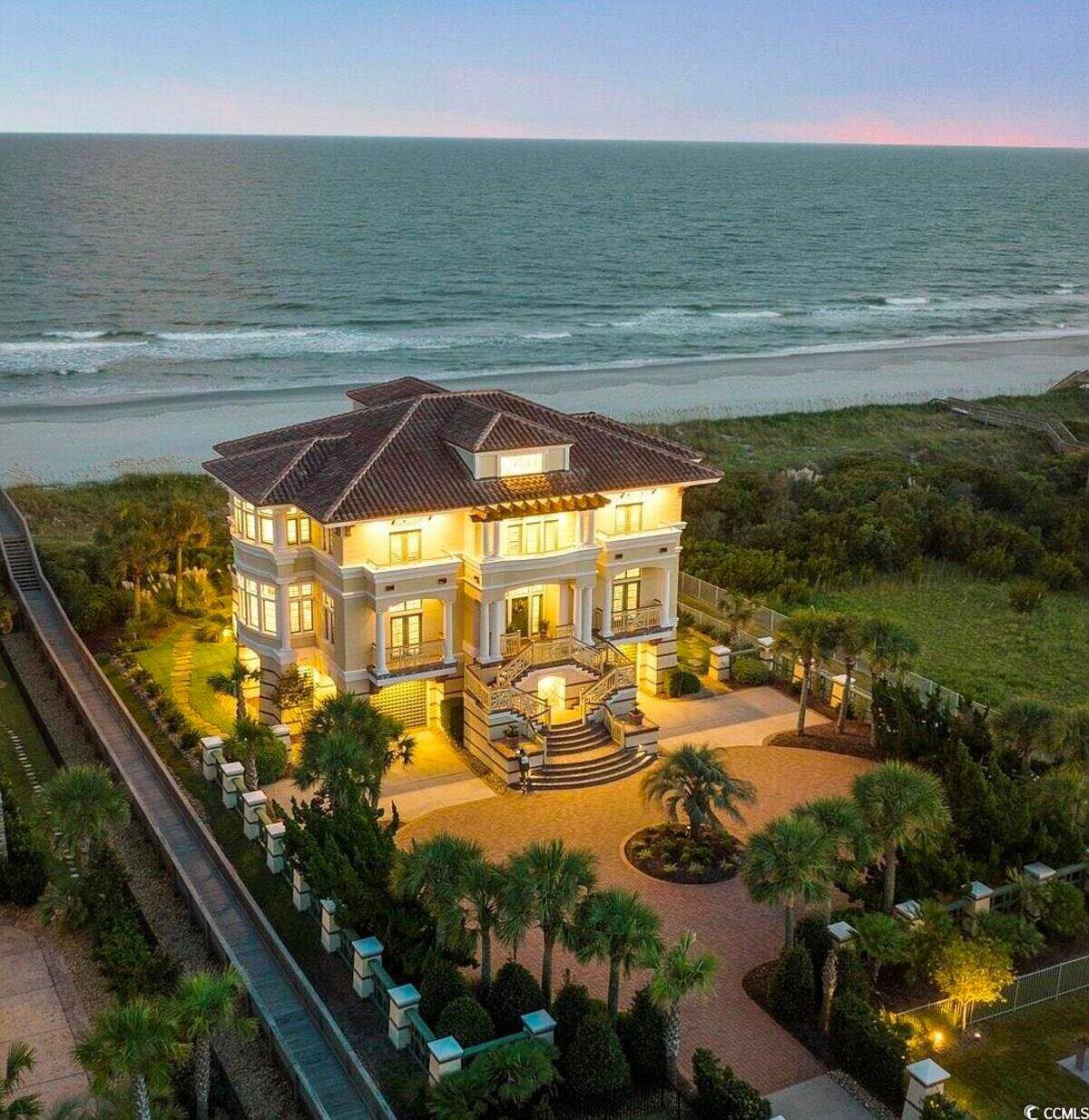 $6M mansion with surfboard room for sale in Myrtle Beach SC